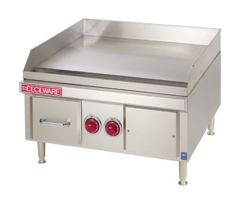 Cecilware el1824 24&#034; heavy duty commercial electric griddle made in the usa for sale