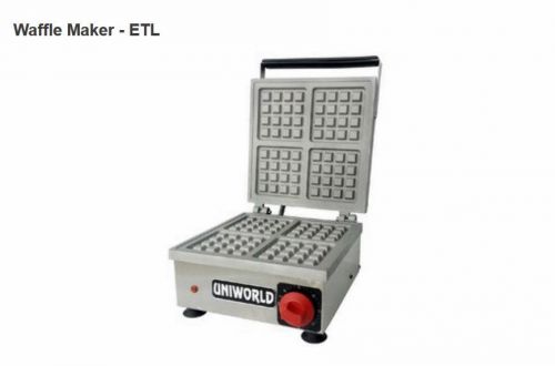Uniworld UBW-1 Commercial Professional Belgian Waffle maker  10&#034;