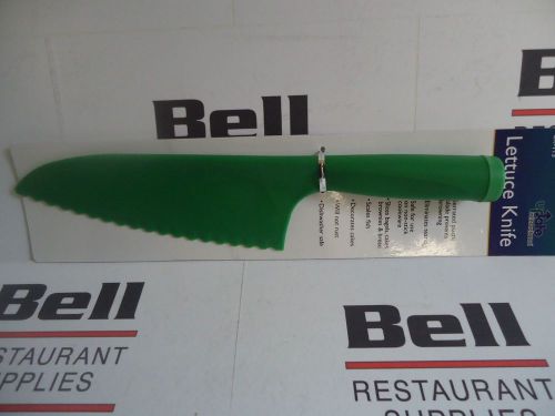 *NEW* UPDATE LK-115 LETTUCE KNIFE, 11.5&#034;, SERRATED, GREEN PLASTIC - FREE SHIP!