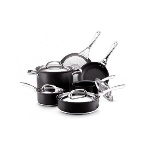 10-Piece Circulon Infinite Hard Anodized Nonstick Cookware Set