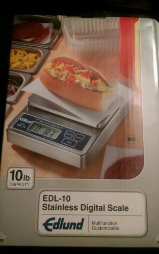 Edlund EDL-10 HD S/S Digital Scale