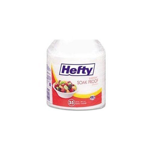 Hefty Everyday Foam Bowls - 20 Fl Oz Bowl - Foam - 55/pack (D22155)