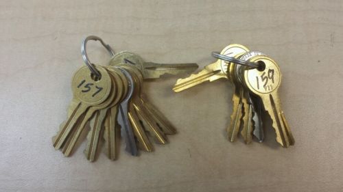 Key#159 &amp; # 157 Vendstar 3000 4000 6000 Candy Machines Keys for Vending  TOP KEY