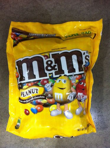 M&amp;M&#039;s® Peanut 56 oz. Bulk XXL Bag Vending American Candy Christmas or Vending