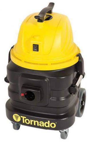 Tornado taskforce 10 wet dry tank vac vacuum on wheels 1.61hp 114 cfm 90&#034; lift for sale