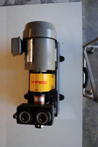 Nikuni pump with toshiba 3ph induction model 323 for sale