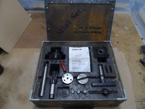 System 3r edm tooling mini set 3r-31.2 chuck mini block electrode holder 20 mm for sale