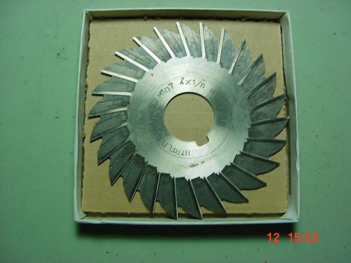 HSS SIDE TEETH METAL SLITTING SAW 4&#034;x1/16&#034;x1&#034; BUTTERFIELD M107