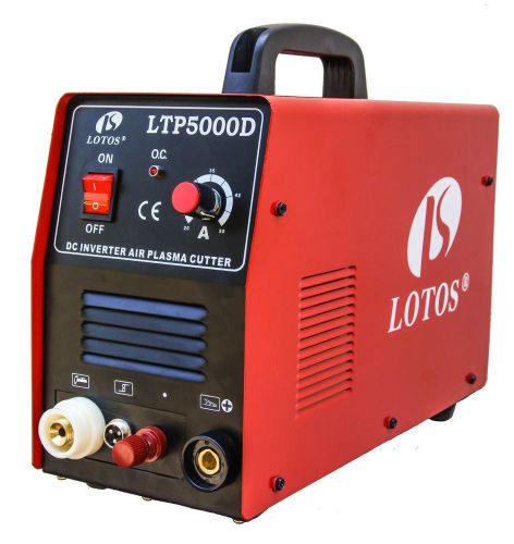 Lotos LTP5000D Pilot Arc Dual Voltage 110V/220V 50Amps Plasma Cutter