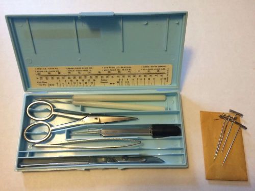 Vintage Hamilton Bell Co. Dissecting Kit COMPLETE SET