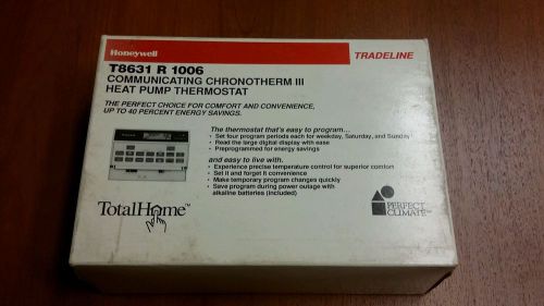 Honeywell - T8631R1006  Chronotherm III Heat Pump Thermostat T8631 R 1006