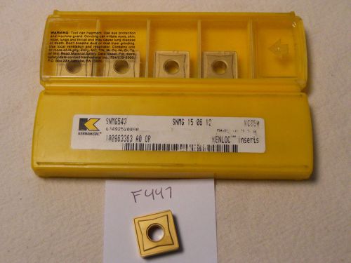 10 NEW KENNAMETAL SNMG 543 CARBIDE INSERTS. GRADE: KC850. USA MADE  {F447}