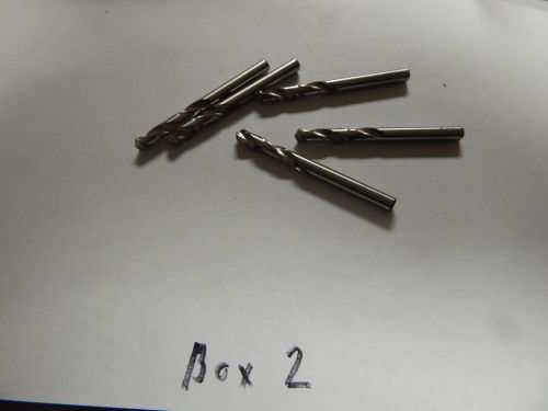 &#034;PTD&#034; Short Length Twist Drill Bits, &#034;3&#034; Size, lot of 5 Pcs