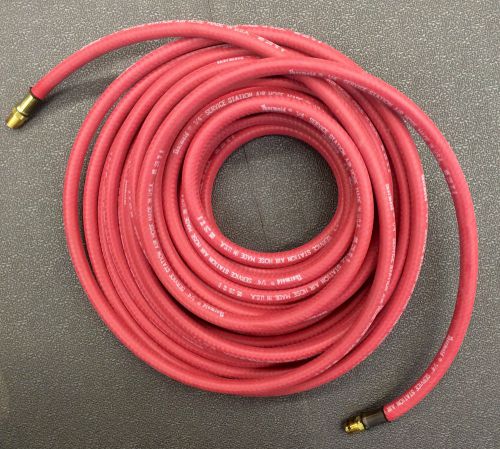 Air Hose - 3/8&#034; X 50&#039; Preassembled Red Pressure Hose - 200 PSI