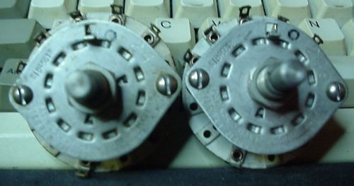 Rotary switches gib 45618 lot of 2 nos ceramic wafer for sale