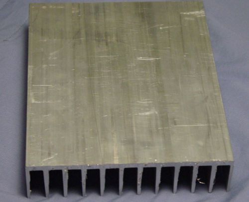 Aluminum Heat Sink, Large 10.2 x 8.3 x 2.0 inches