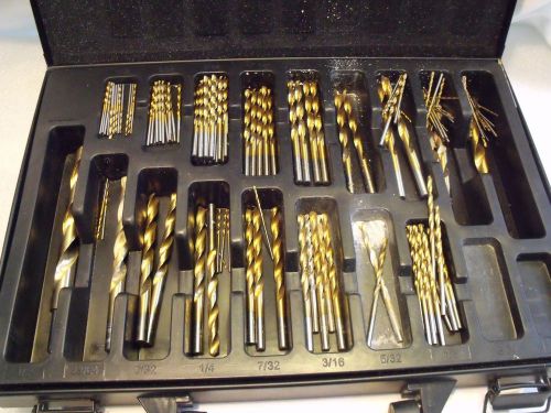 * Maxtech Titanium Coated Drill Bit Set 51043MX In Hard Case