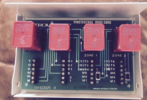 HONEYWELL MM2 MM-2 MASTERTROL MINI-ZONE TROL-A-TEMP ZONE PANEL T-A-T 2-ZONE