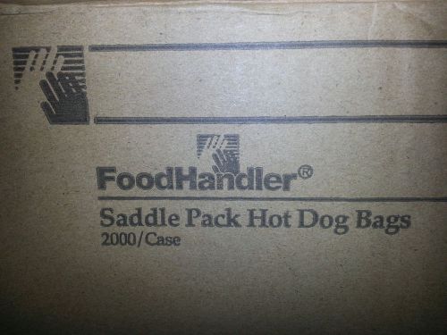 Food Handler Saddle Pack Hot Dog Bags