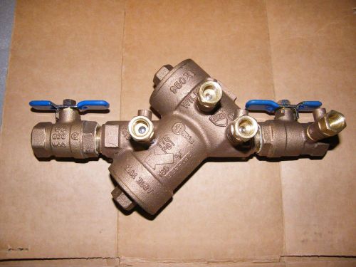 Zurn 34-950XL Wilkins Wye Pattern Double Check Valve Backflow Preventer, Bronze