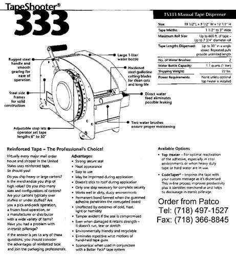 BETTER PACK REPLACEMENT PARTS FOR ALL MODELS !!! 555 333 755 404 ES ESA 555S L