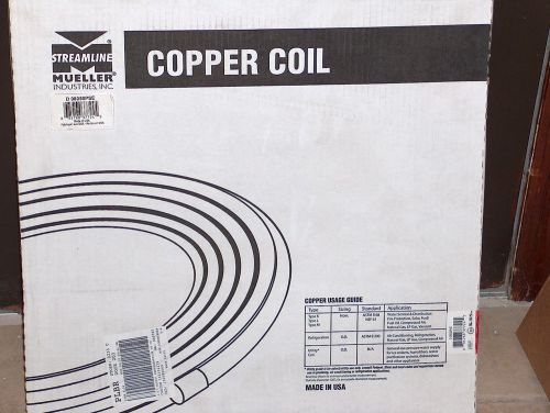 COPPER TUBING ROLL REFRIGERATION 1/2&#034; OD 50 FEET 50&#039;