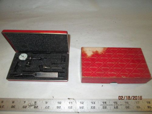 MACHINIST TOOLS LATHE MILL Starrett Last Word Dial Indicator Set in Case