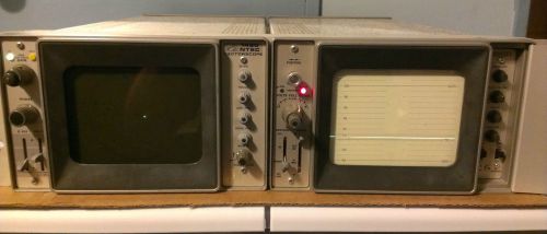 Tektronix 1420 NTSC Vectorscope and 528 Waveform Monitor