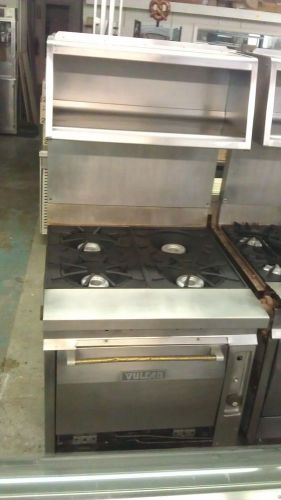 Vulcan GH45 4-Burner Standard Oven