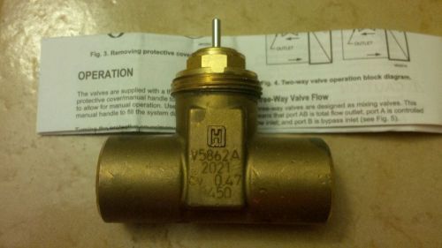 Honeywell 2 way NPT valve 1/2 &#034;. Cv 0.47 v5862a2021