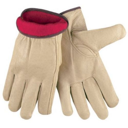 Aviditi glv1062xl pigskin leather drivers gloves lined  x-large  tan (case of 3) for sale