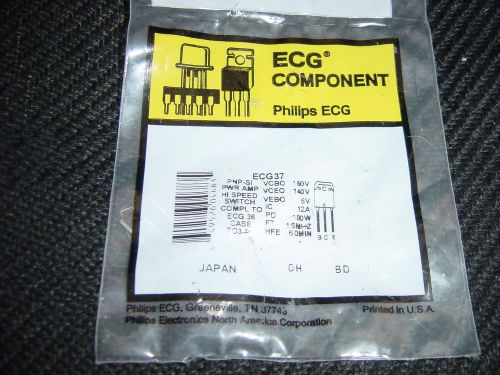 NEW ECG37 PNP POWER TRANSISTOR TO3-P  NTE37