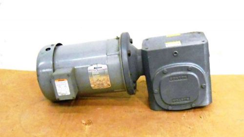 BOSTON LUTF-B BRAKE MOTOR F732-20-B9-G RIGHT ANGLE WORM GEAR REDUCER