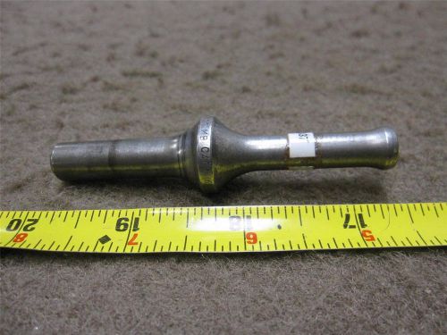 1/4&#034; CUPPED RIVET SET .401 SHANK AIRCRAFT TOOL ST1112B-C401-4-53 GREAT SHAPE