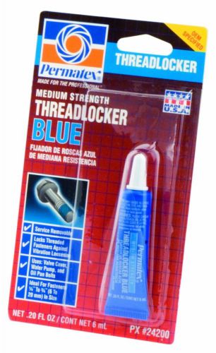Permatex 24200 medium strength threadlocker blue formula, 6 ml for sale
