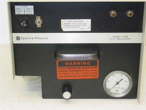 Spectra Physics Die Circulator for Jet-Stream Dye Laser 376B