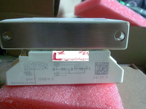 Semikron thyristor / diode module skkt106b16e skkt 106b16e 1600v new #j786 lx for sale