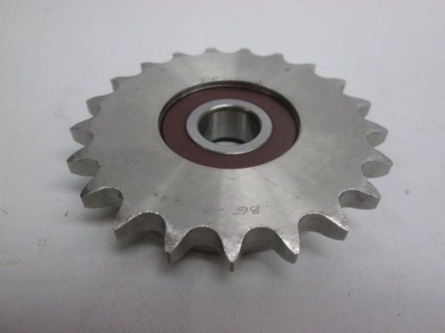 NEW TSUBAKI SS40B21 BE-01103 CHAIN SINGLE ROW 17MM BORE IDLER SPROCKET D264629