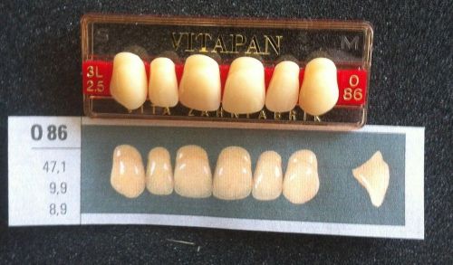 Vitapan Denture Teeth  086   3L2.5