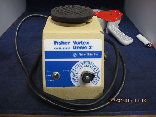 Fisher scientific vortex genie 2 plate top model g-560 cat # 12-812 for sale