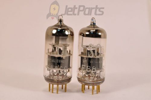 E88CC E188CC 6922 6DJ8 6922  PHILLIPS SQ TUBES! PAIR! NOS! GOLD PIN!