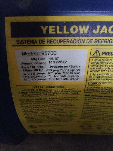 Yellow Jacket 95700