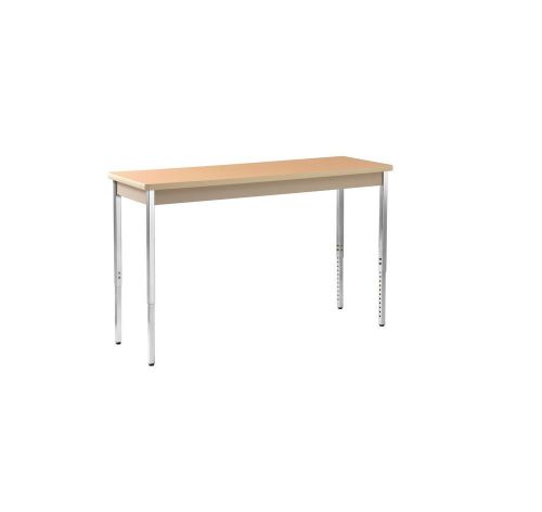 Sandusky Heavy Duty Steel Meeting and Activity Table - 60&#034;W x 20&#034;D x 24-36&#034;H