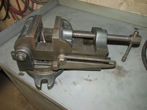 4&#034; TILTING SWIVEL BASE, HD., DRILL/MILL VISE, PALMGREN, USA.