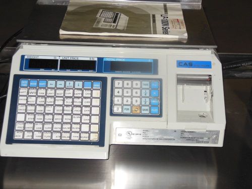 CAS LP1000 Label Printing Scale - Prints Ingredient &amp; Standard Labels.