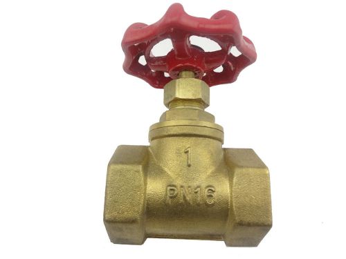 10 pcs of G 1&#034; DN25 (BSP) Brass Gate Valve for Pipe Plumbing, Sluice Valve