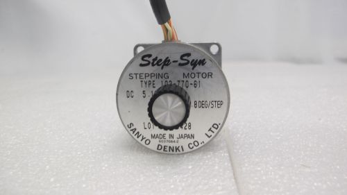 Step-syn stepping motor 103-770-61; dc 5.1v 1a, 1.8-deg for sale