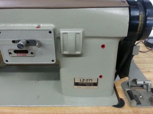 JUKI LZ-271 Industrial Zig-Zag Embroidery Sewing Machine