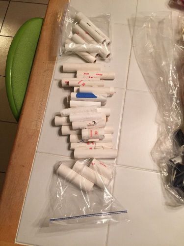 28 rolls Howard Foil for Hot Stamping machine imprint WHITE Kingsley lot