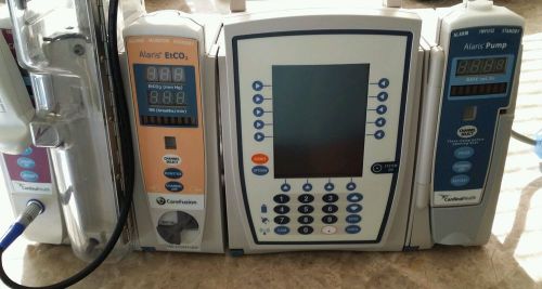 Alaris PCU 8015 IV Pump Controller w/ 8120 PCA, 8100 LVP,8300 CO3 modules.